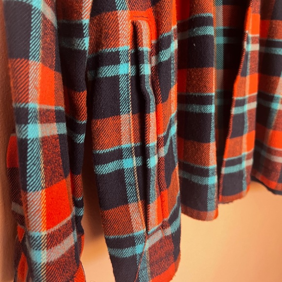 Zara Men’s Flannel Shirt Jacket with side pockets. Plaid. XL. Like New. - Picture 3 of 7